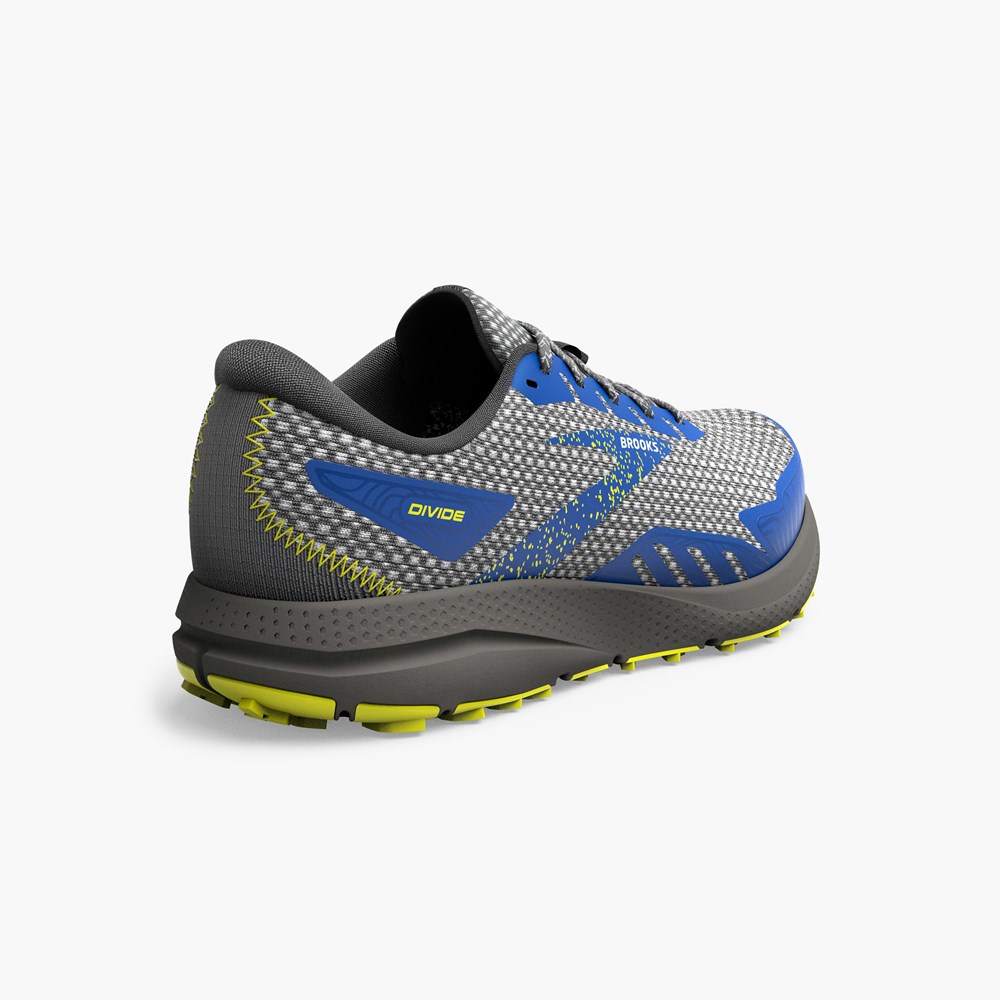 Chaussure Trail Running Brooks Light Trail Divide 4 Noir Noir Homme | BOK-4813350